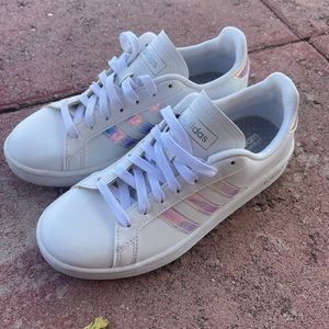 Adidas Iridescent Grand Court Women’s Sneakers